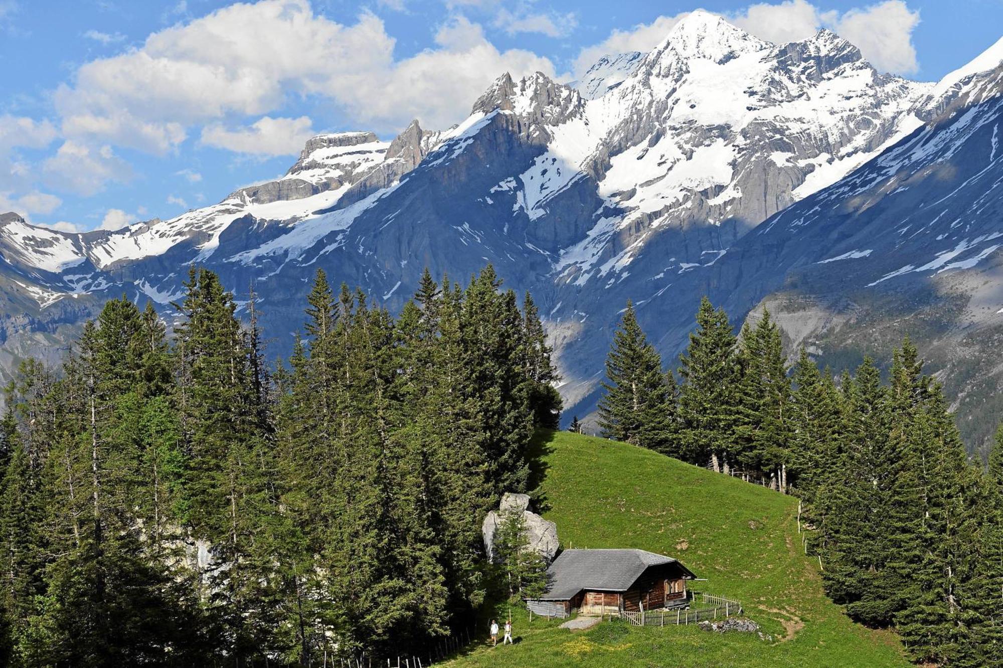 Seilers Vintage Hotel & Spa Kandersteg Exteriör bild