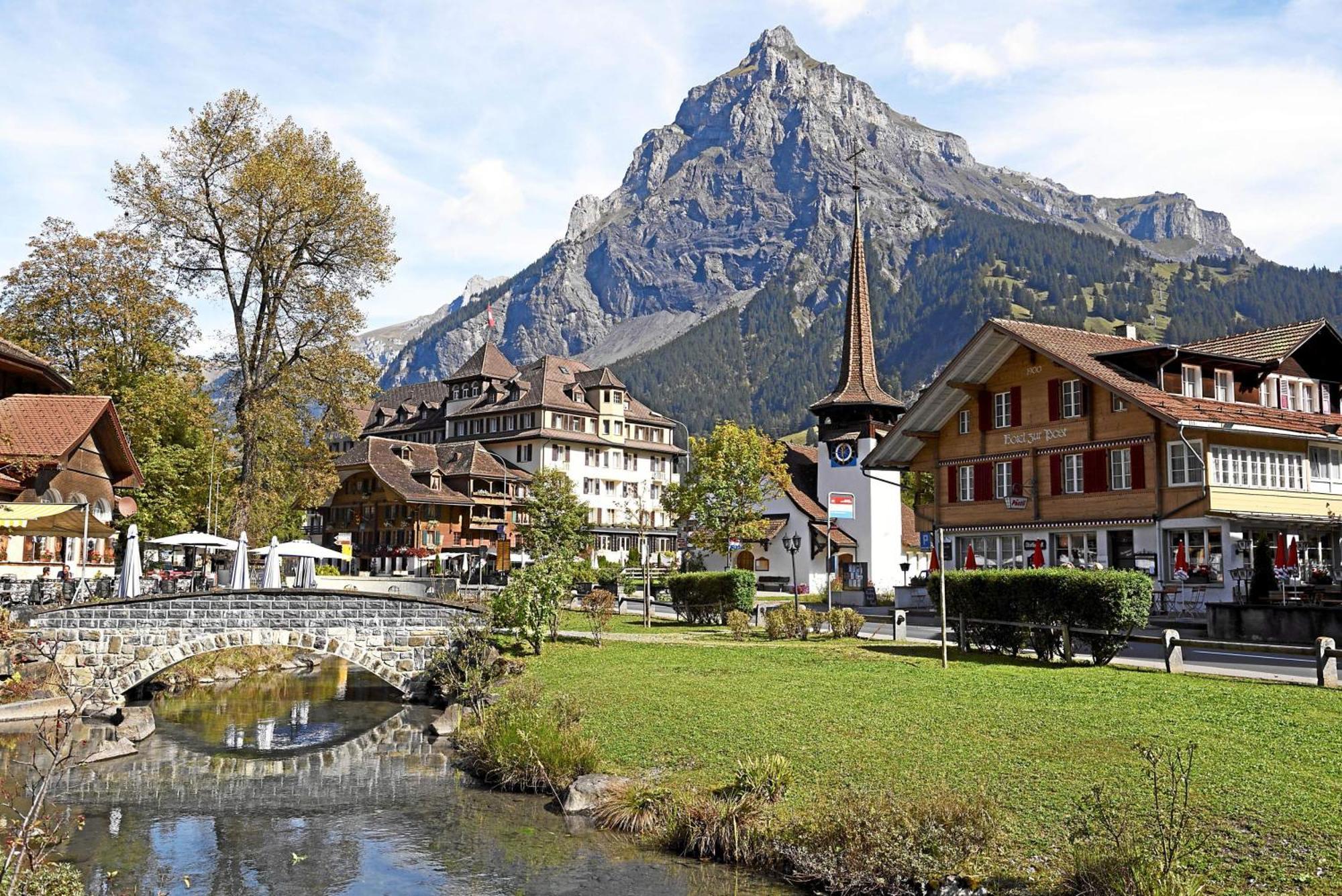 Seilers Vintage Hotel & Spa Kandersteg Exteriör bild